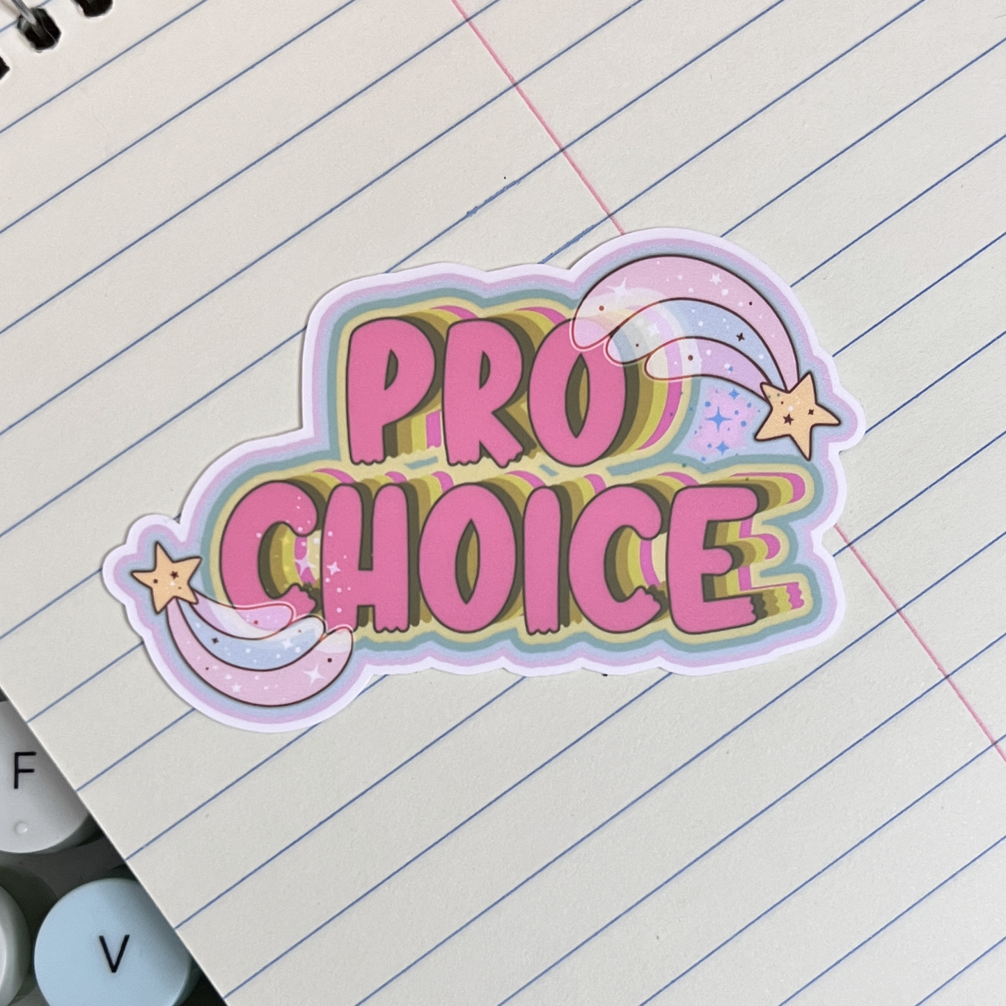 Pro Choice Vinyl Sticker