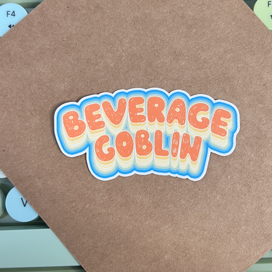 Beverage Goblin Vinyl Sticker